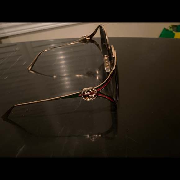 Gucci Round-frame metal sunglasses - Picture 6 of 7